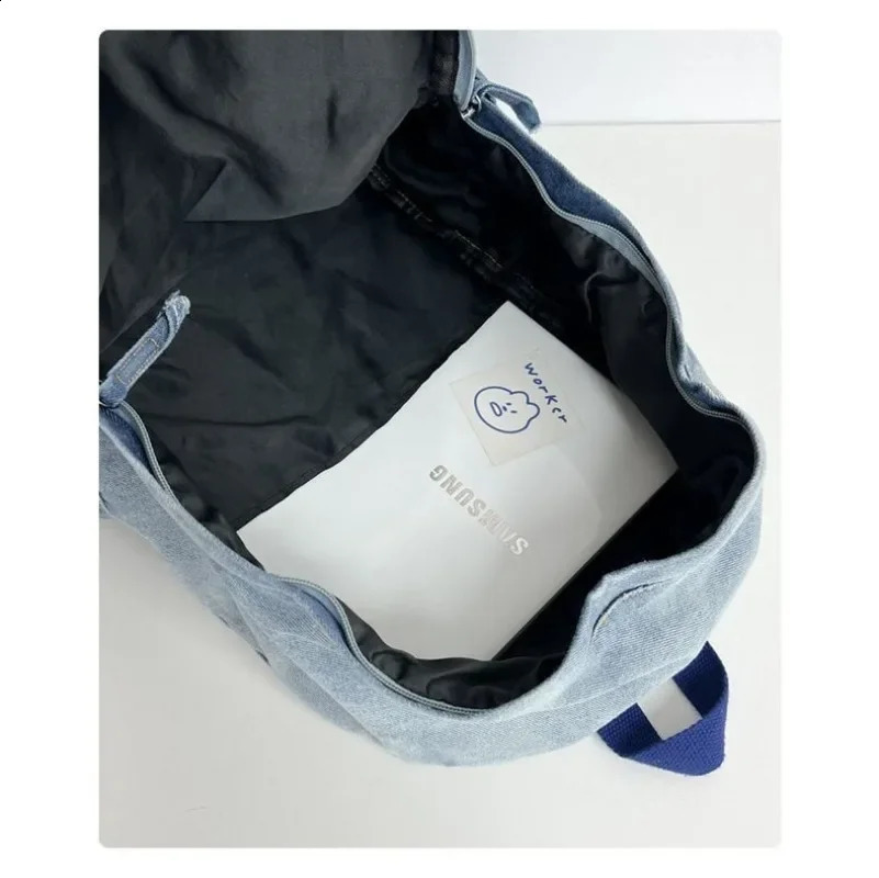 2025 NEW Y2k Bag Teenage Fashion Canvas Casual Backpac Trendy Five Star School Bags Summer All Match Cool Rucack Bolsa Mujer 240921 zhanyishengli