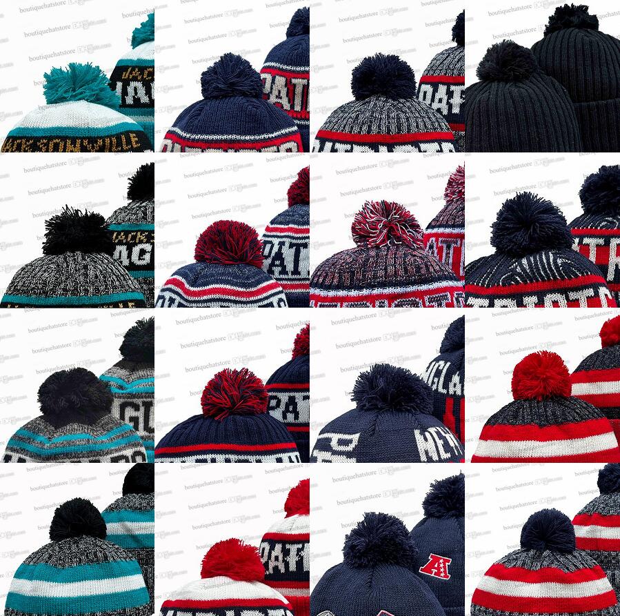2024 All Teams Baseball Beanies American football Side Patch Winter Sport Knit Hat Skull Caps Full Closed Warm Women Knitted Pompom Beanie Hat S3327-29a