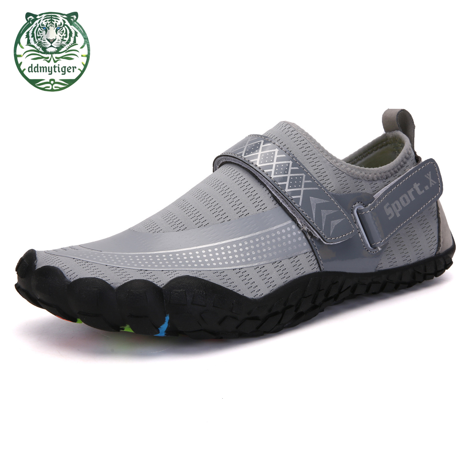 ddmytiger New Five Finger Outdoor Wading Couple Creek Tracing Sports Diving Beach Water and Land Amphibious Swimming Shoes A ddmythur