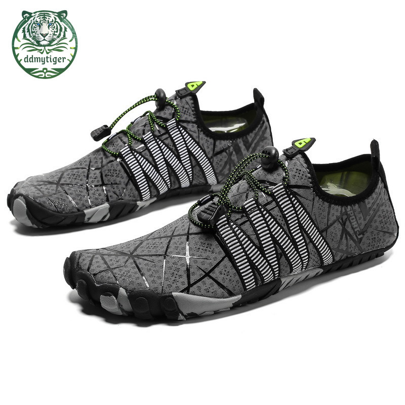 ddmytiger Outdoor swimming couple hiking anti slip fishing beach diving shoes, speed interference water shoes A ddmythur