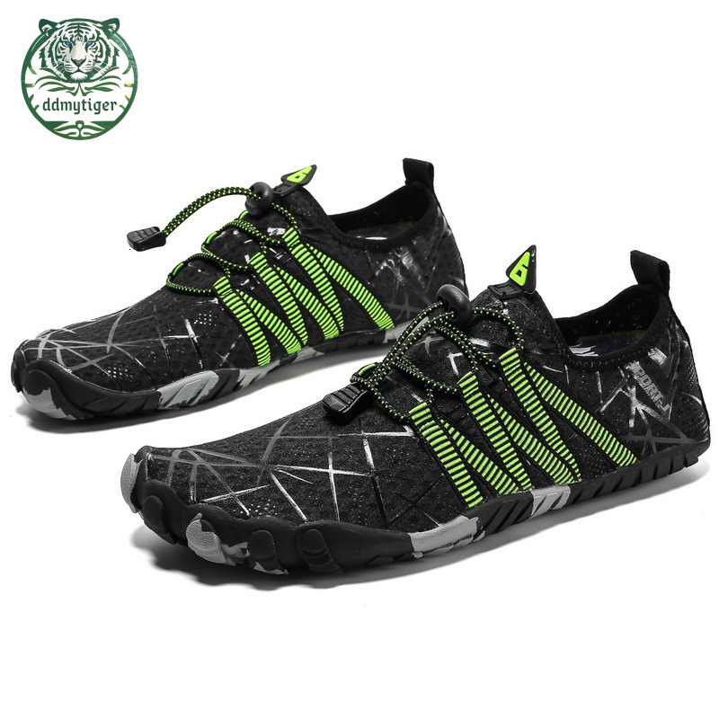 ddmytiger Outdoor swimming couple hiking anti slip fishing beach diving shoes, speed interference water shoes A ddmythur