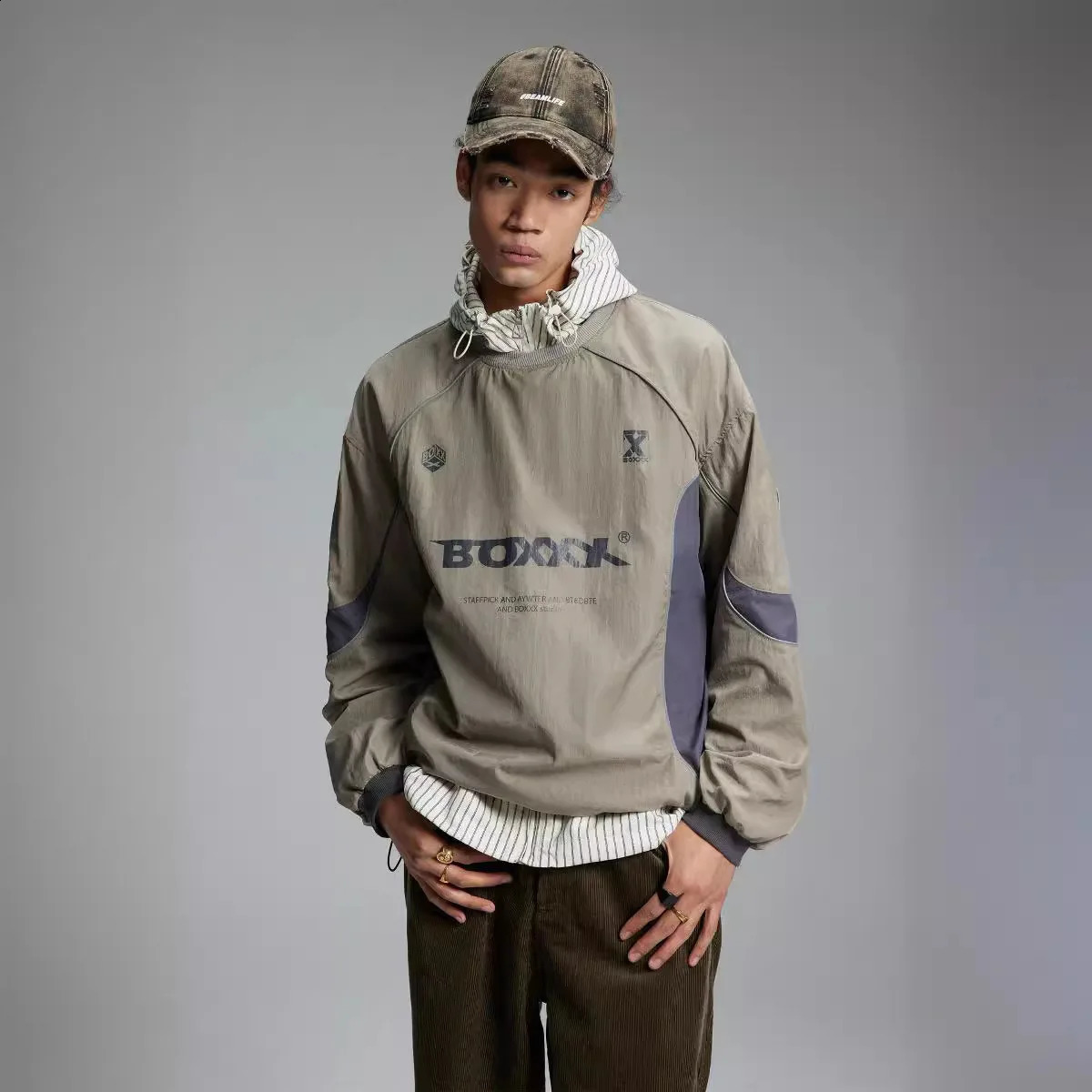 American retro Y2k hip-hop oversized reflective strip sports zipper hoodie womens dance outdoor sports sweater casual training T-shirt 240927