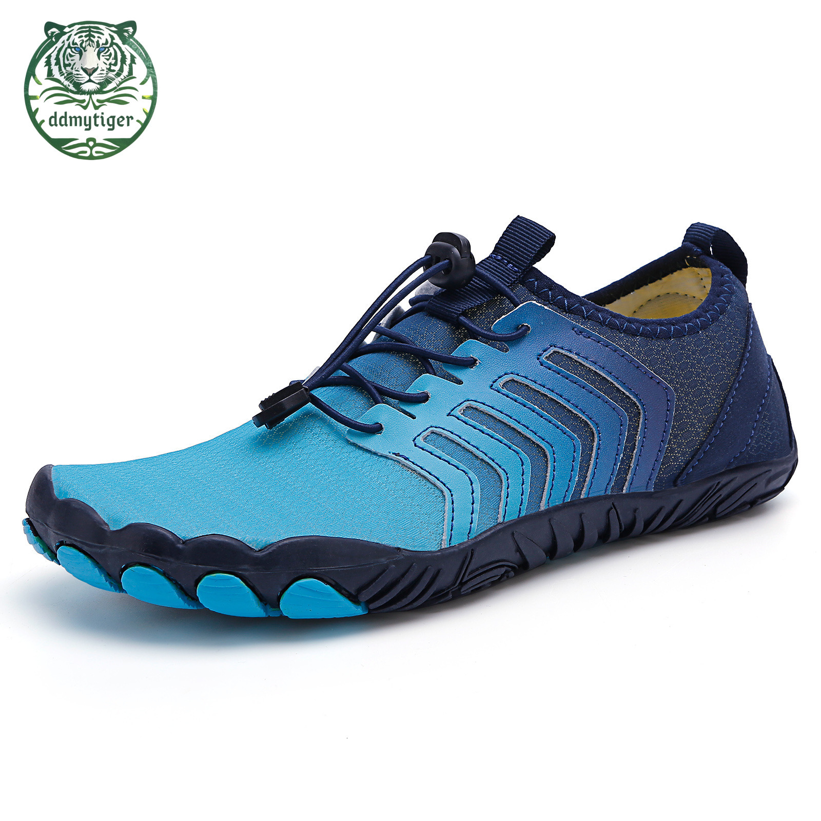 ddmytiger New Outdoor Five Finger Mountaineering Hiking Sports, River Tracing Fitness, Water wading Shoes, Comfortable Beach Shoes A ddmythur