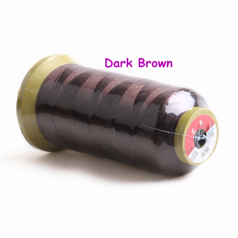 2000m Nylon weaving thread sewing thread for hair wefts clip hair professional hair extensions tools more colors