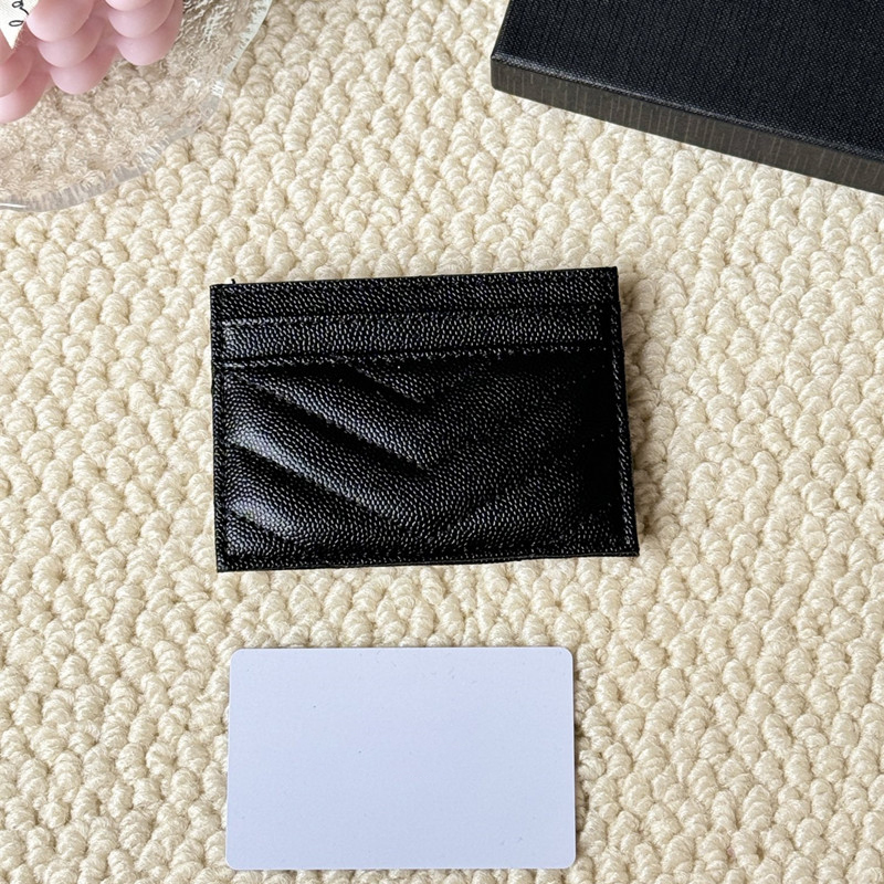 Fashion Designer Card Holders for unisex Women and Men Credit Card Bags Real Leather