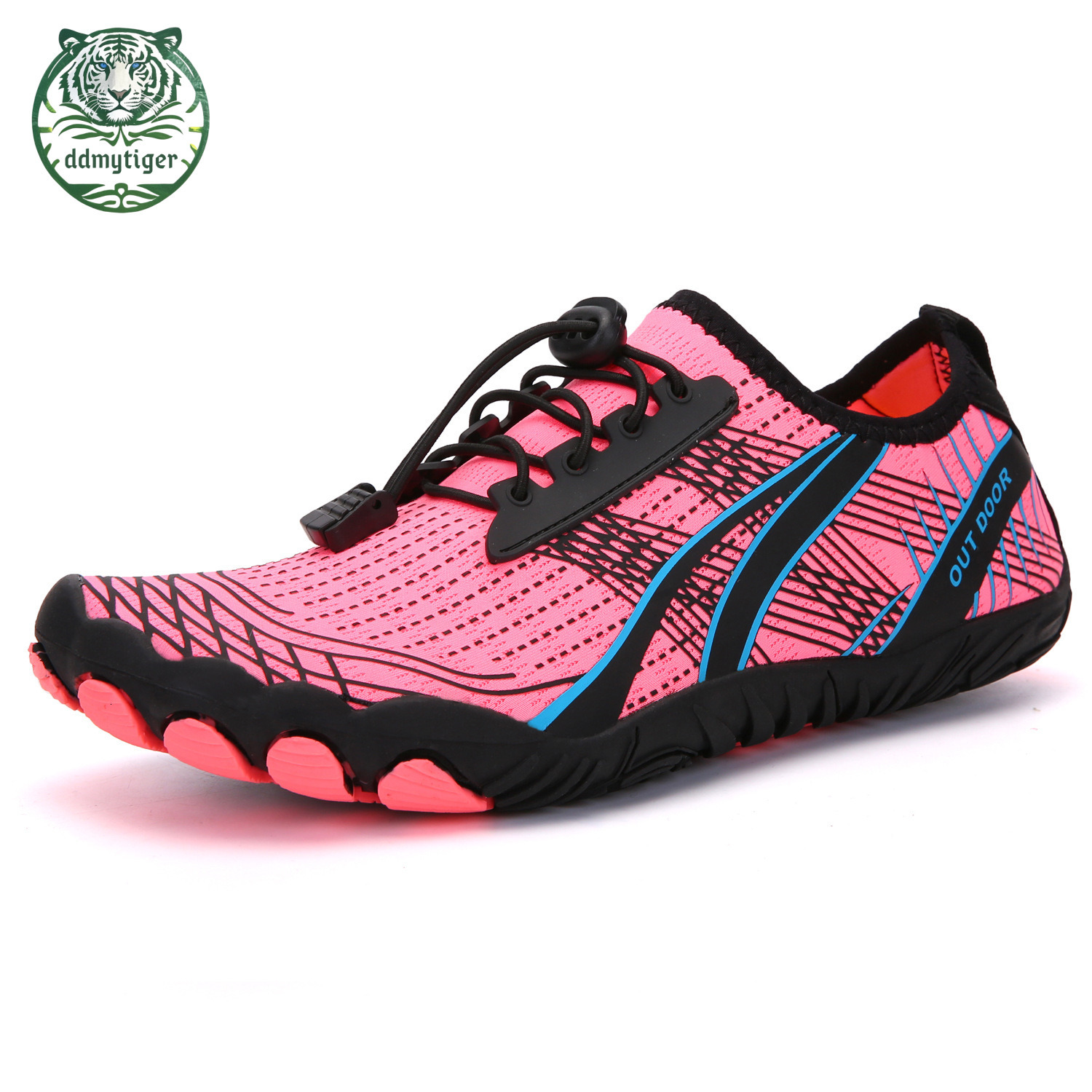 ddmytiger New Fitness Sports Stream Tracing Five Finger Mountaineering Fishing Swimming Water wading Lightweight Diving Beach Shoes A ddmythur