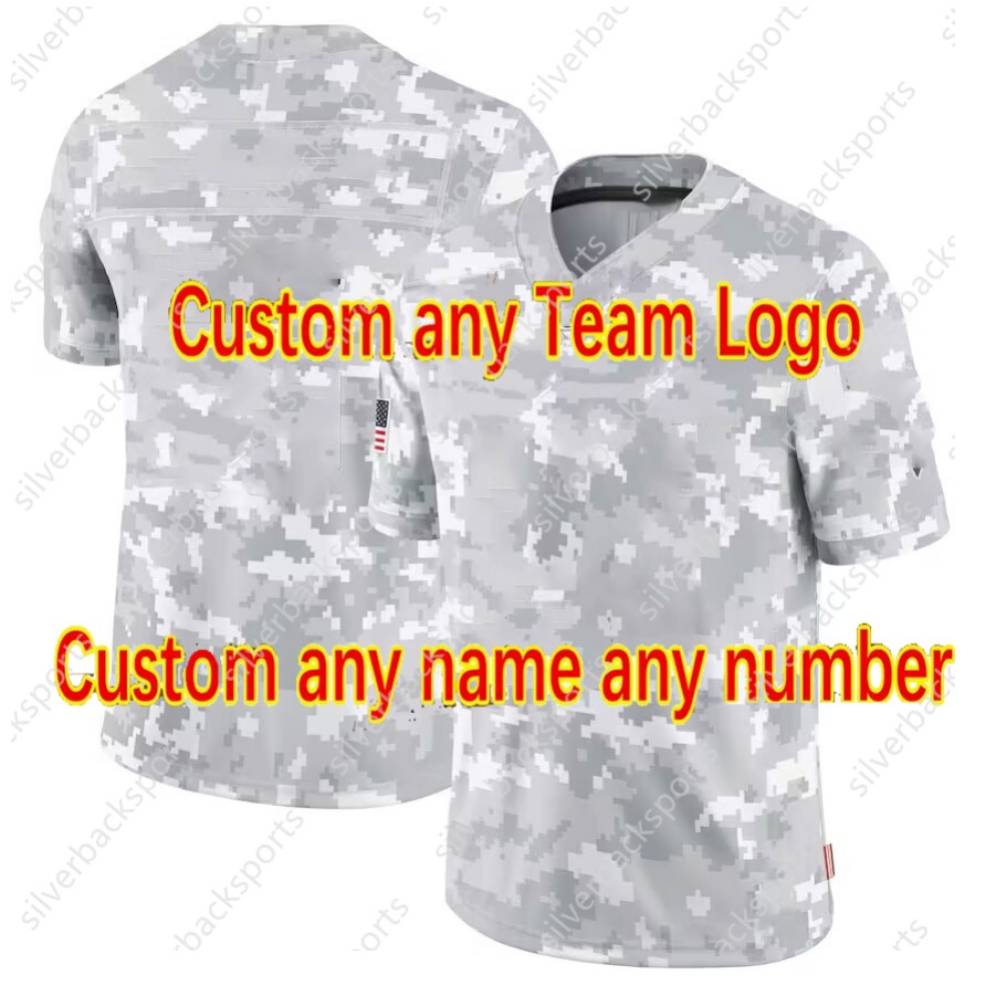 Men/Women/Youth Arctic Camo 2024 Salute to Service Football Jerseys 34 Walter Payton 15 Rome Odunze 85 Cole Kmet 24 Khalil Herbert 2 DJ Moore Caleb Wi