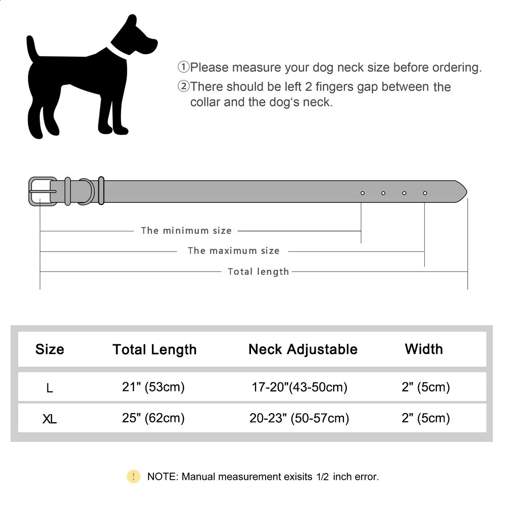 Leather large dog collar 2-inch wide diamond dog collar durable spike pet necklace suitable for medium and large dogs bullfighting 240923