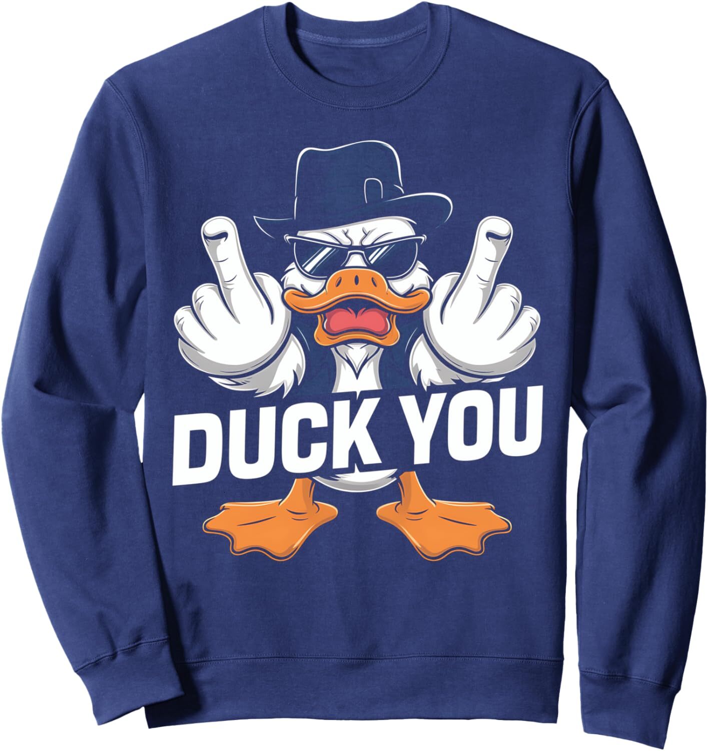 Long Sleeve Shirts for Men sweatshirt Duck Bird Funny Sarcastic Humor Design Holiday Tees Sweatshirt Streetwear Casual tops clothes