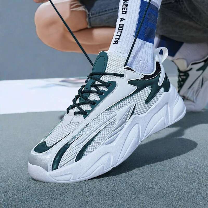 Sneaked 2024 Bot White Shoes For Men Stylish Loafers Best Selg Brand Men's Sneakers Slip Tennis Gym