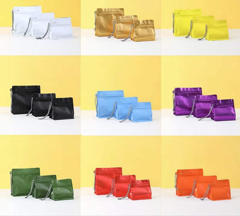 Custom High-Quality Polyester Film Bags with Unique Design for Coffee and Tea