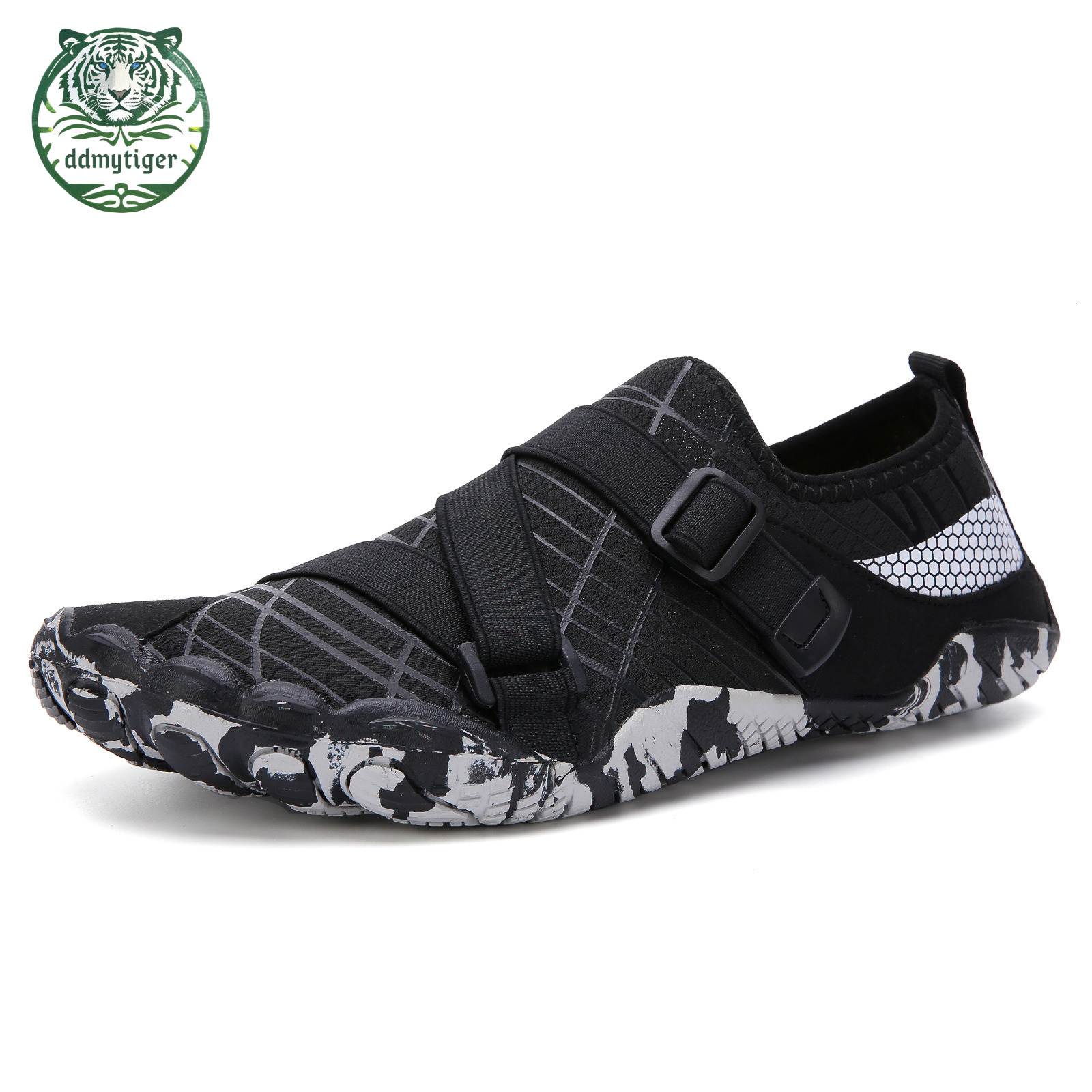 ddmytiger new couple hiking beach fitness yoga outdoor five finger swimming shoes, anti slip water shoes A ddmythur
