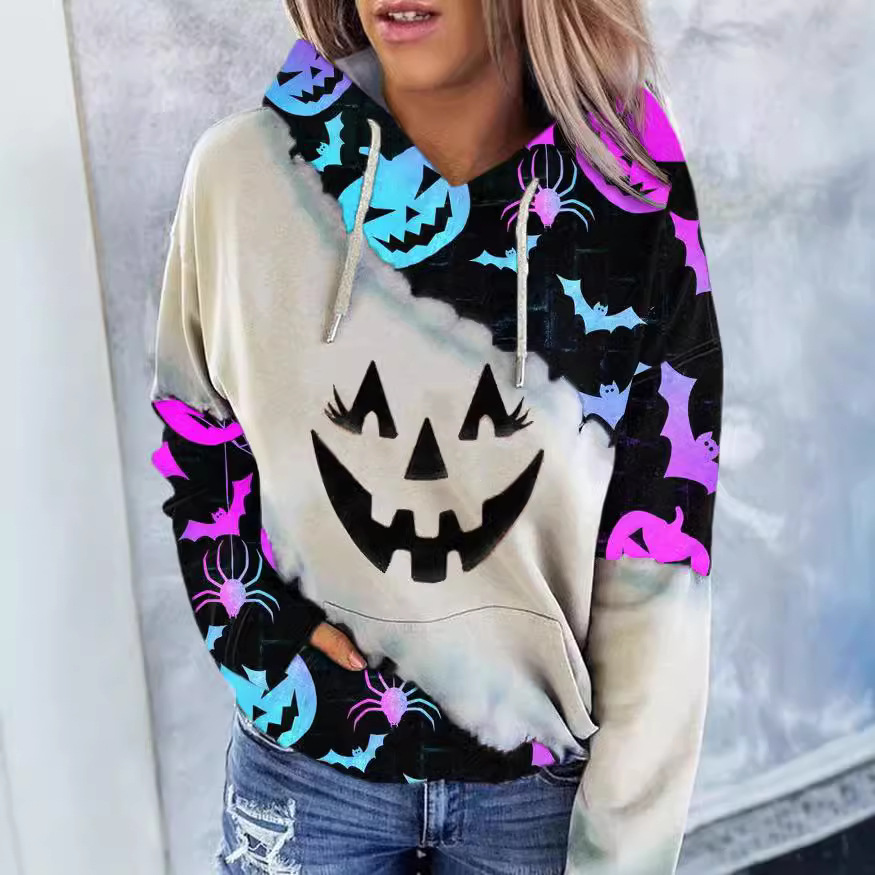 Oversized 2024 Hoodie: Cozy Printed Hooded Sweatshirt in Bold Colors dh5727163