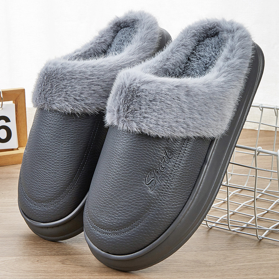 2024 New Designer Men's Winter Massage Memory Foam Home Soft and Warm Indoor Slippers Men's Anti slip Comfortable Large Size 50-51