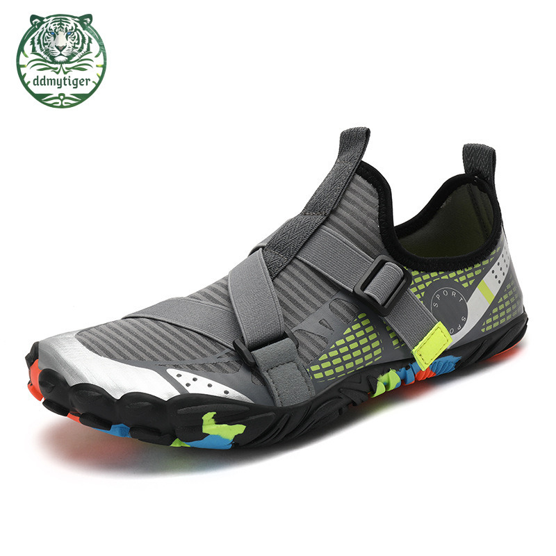 ddmytiger New Hiking Sports Creek Tracing Swimming and Wading Lightweight Diving Beach Shoes, Outdoor Five Finger Mountaineering Shoes A ddmythur