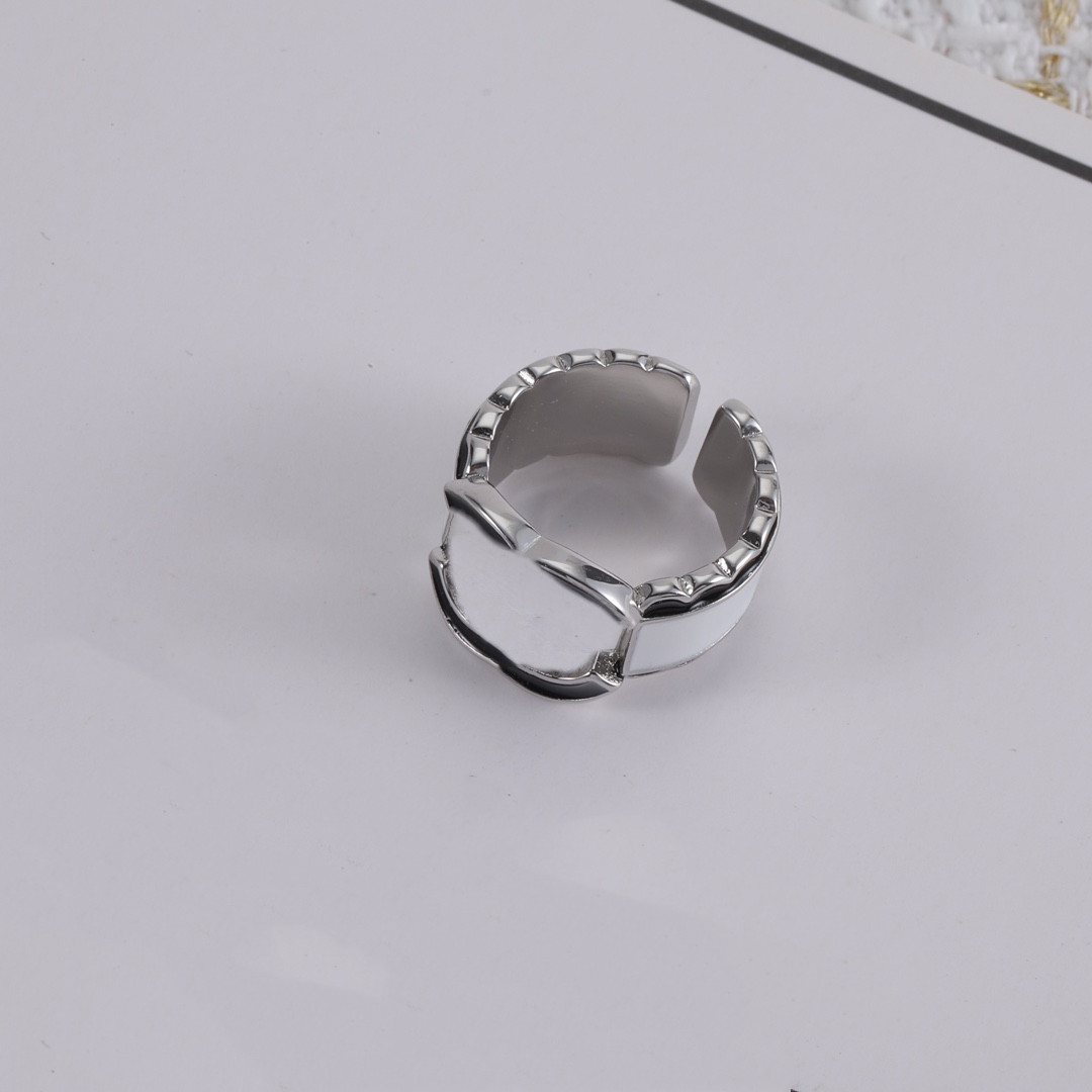 Luxury Design Gold Letter Cat Ring for Woman Top Quality Silver Plated Ring Personality Charm Ring Fashion Jewelry Supply