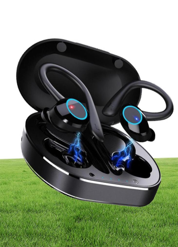 TWS Bluetooth Earphones Touch Control Wireless Headphones with Microphone Sports Waterproof Wireless Earbuds 9D Stereo Headsets282