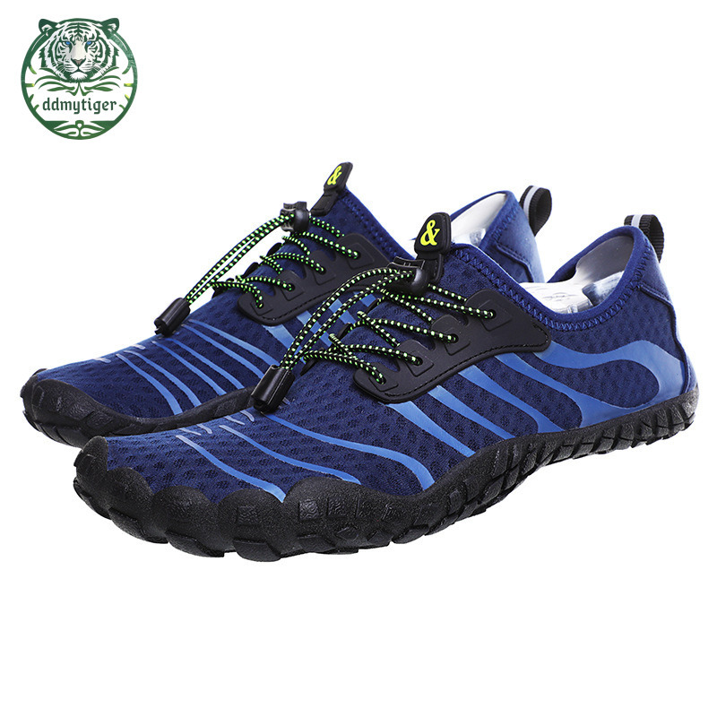 ddmytiger Outdoor sports, hiking wading five finger swimming beach fishing shoes, men's shoes A ddmythur