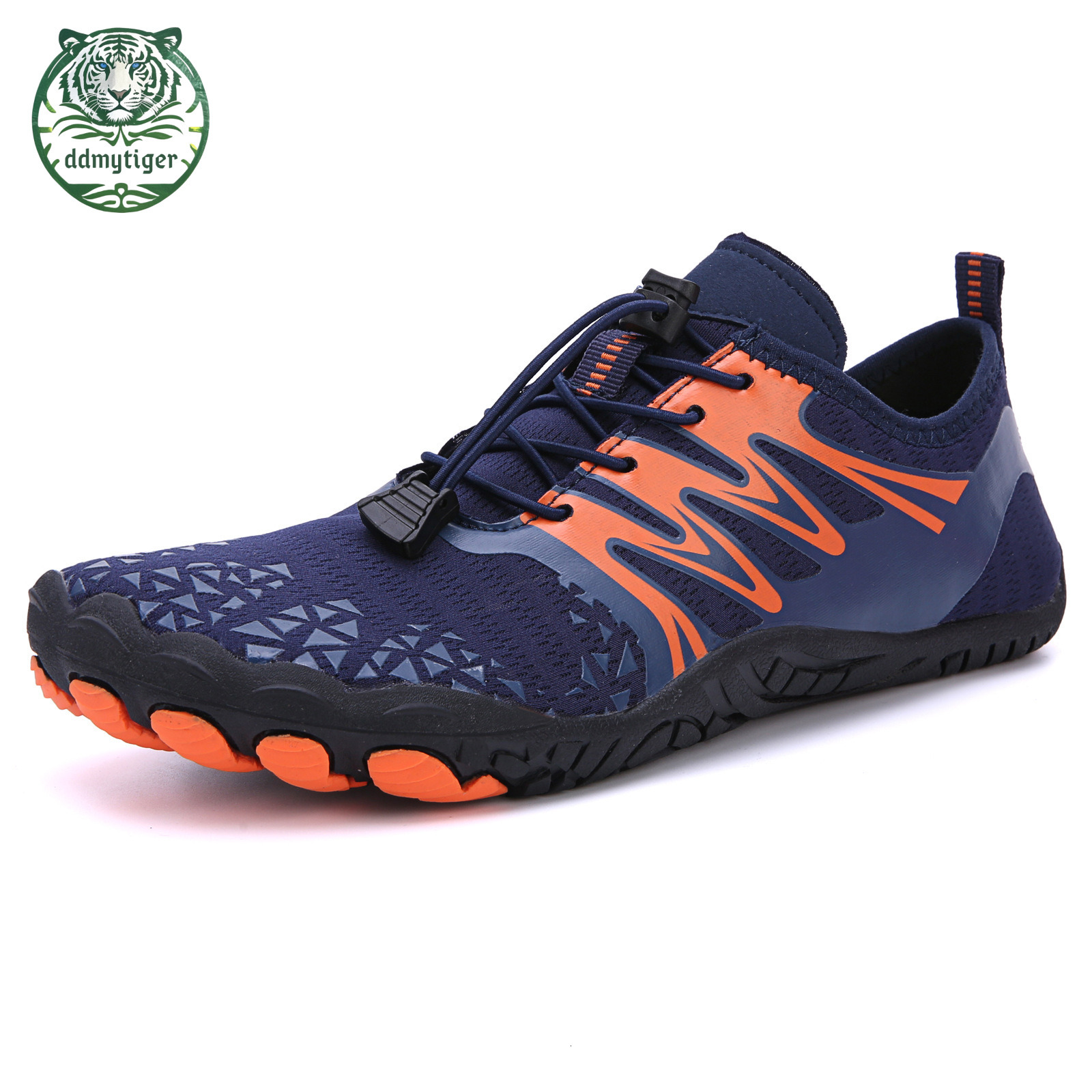 ddmytiger Outdoor Beach Five Finger Drifting and Hiking for Couples, Breathable Snorkeling Shoes, Fitness Sports Shoes A ddmythur