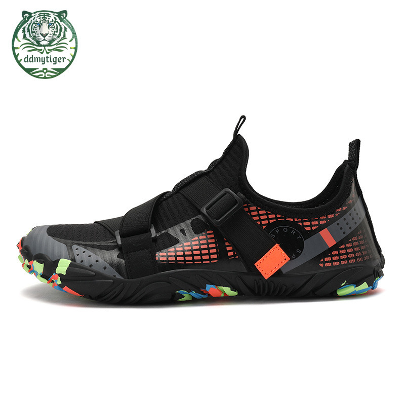 ddmytiger New Hiking Sports Creek Tracing Swimming and Wading Lightweight Diving Beach Shoes, Outdoor Five Finger Mountaineering Shoes A ddmythur