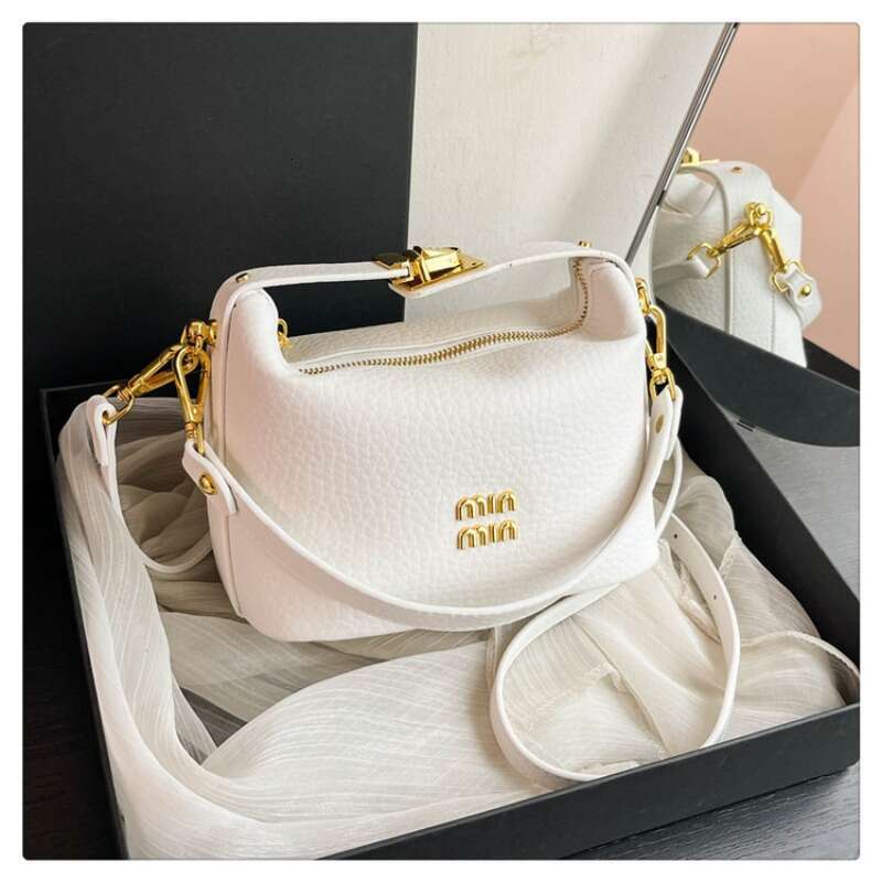 FIERA 2024 Women Temperament For Handbag Simple Solid Color Ribbons Female Crossbody Bag Fashion Wild Shoulder Diagonal Bags Girl Tide s