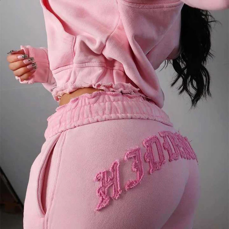 Womens Y2k Fashion Zipper Letter Splicing Hoodie Sweater Long Sleeve Harajuku Punk Retro Sexy Cute Coat Hoodie Set 240927