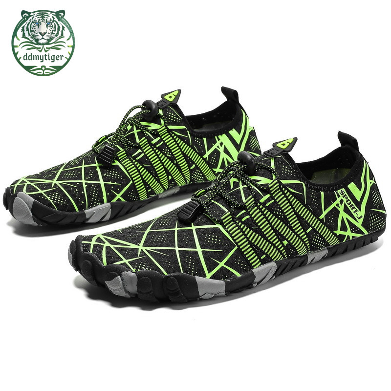 ddmytiger Outdoor swimming couple hiking anti slip fishing beach diving shoes, speed interference water shoes A ddmythur