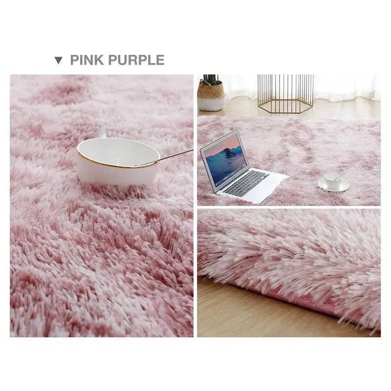 Soft Carpet Plush Washable Floor Covering Mat for Bedroom Living Room Decoration AntiSlip Large Area Rug R814 W1011 H260226