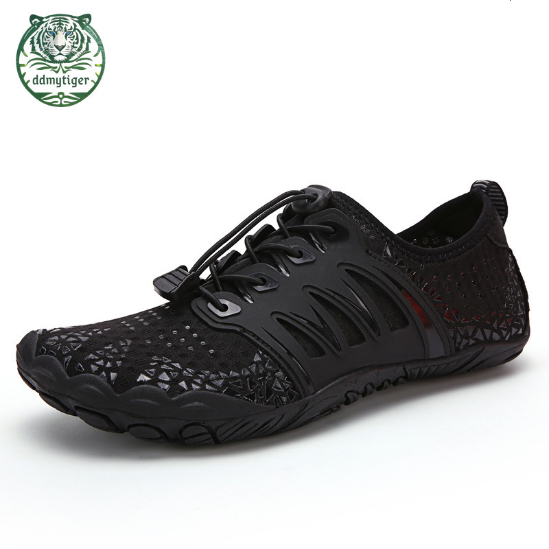 ddmytiger Couple Fitness Sports Stream Tracing Large Water wading Outdoor Hiking Five Finger Swimming Beach Shoes A ddmythur