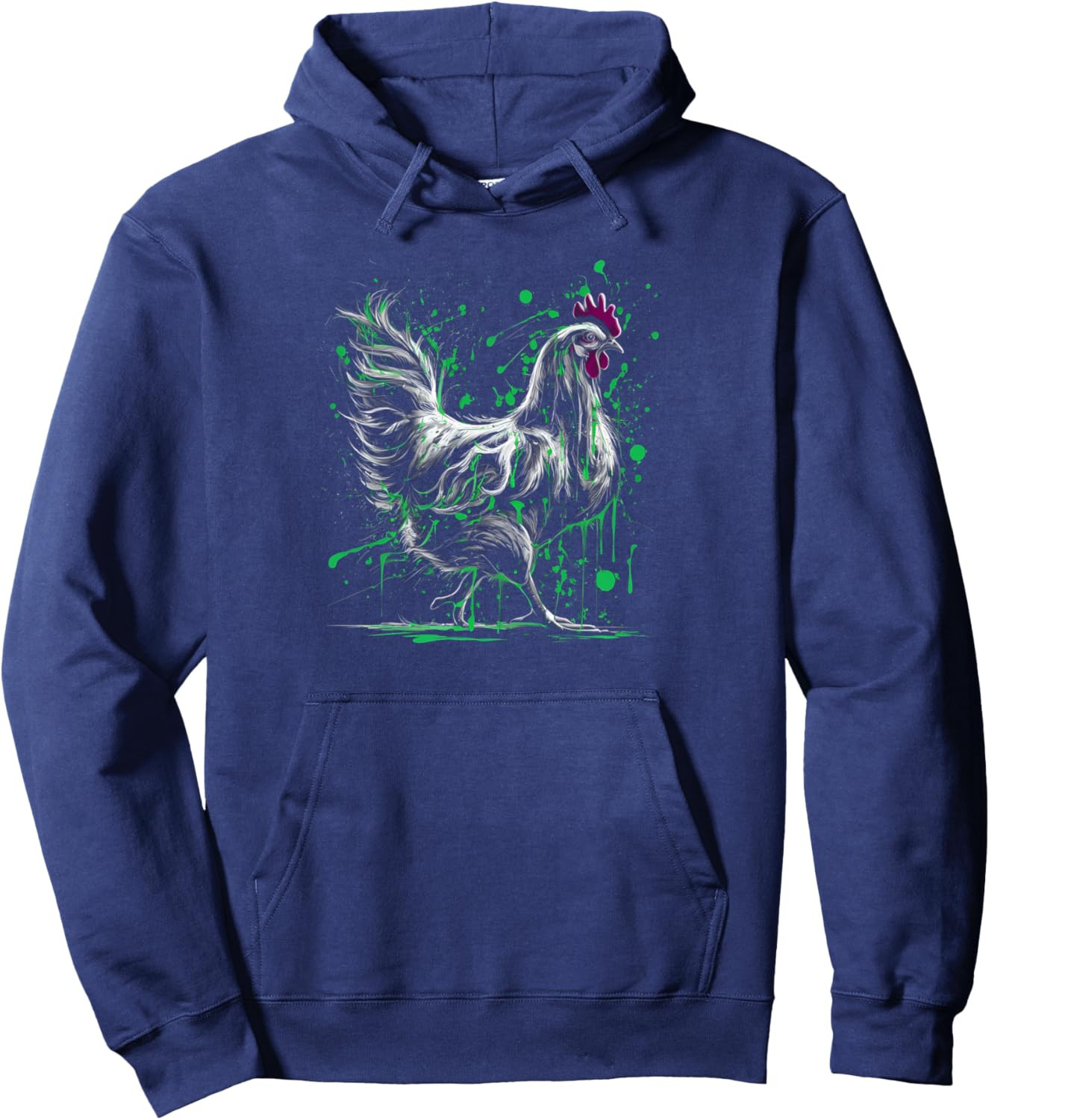 Hoodie for Mens Womens Rooster Chicken Bird Sketch Drawing Farm Animal Art Gifts Pullover Hoodie Graphic Hoodies sweatshirt Pullover Long Sleeve