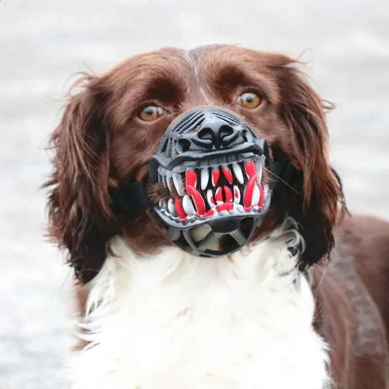 Halloween costume zombie dog mask waterproof Muzzle scary dog safety Muzzle bulldog ghost puppy Muzzle creepy dog Muzzle 240923