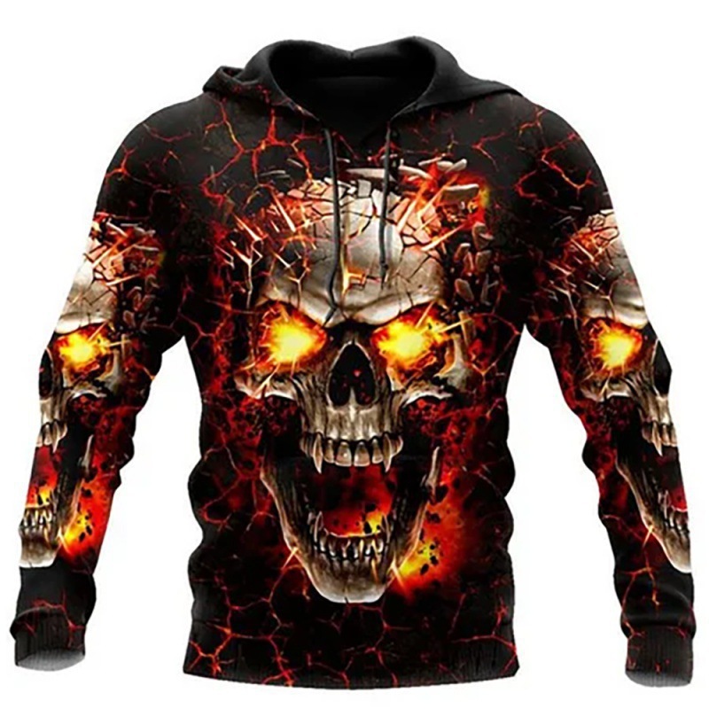 2024 Men's 3D Printed Loose Casual Hoodie: Comfort meets Style dh910320090