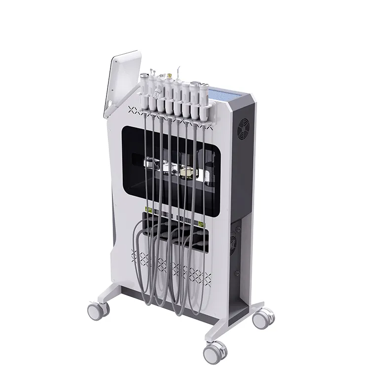 Water Oxygen Aqua Jet Peel Microdermabrasion Skin Peeling Oxygen Facials Deep Cleansing 8 in 1 Hydra Aes Machine Price