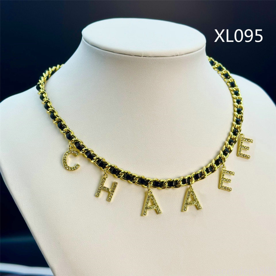 Designer Necklaces Choker Brand Letter Pendant Fashion Womens Gold Necklace Jewelry Exquisite Accessories Couple Gift