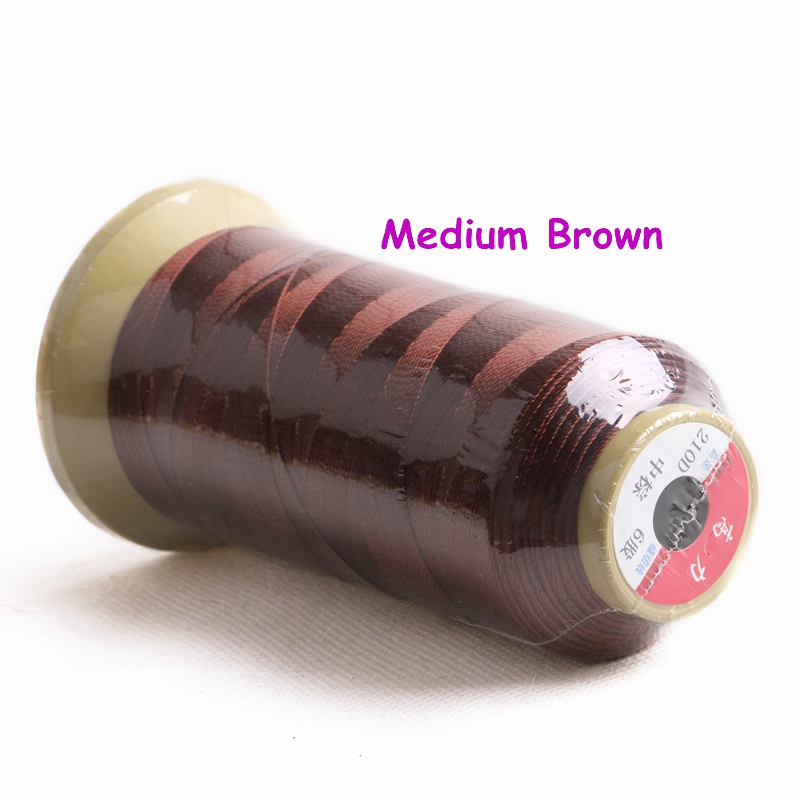 2000m Nylon weaving thread sewing thread for hair wefts clip hair professional hair extensions tools more colors
