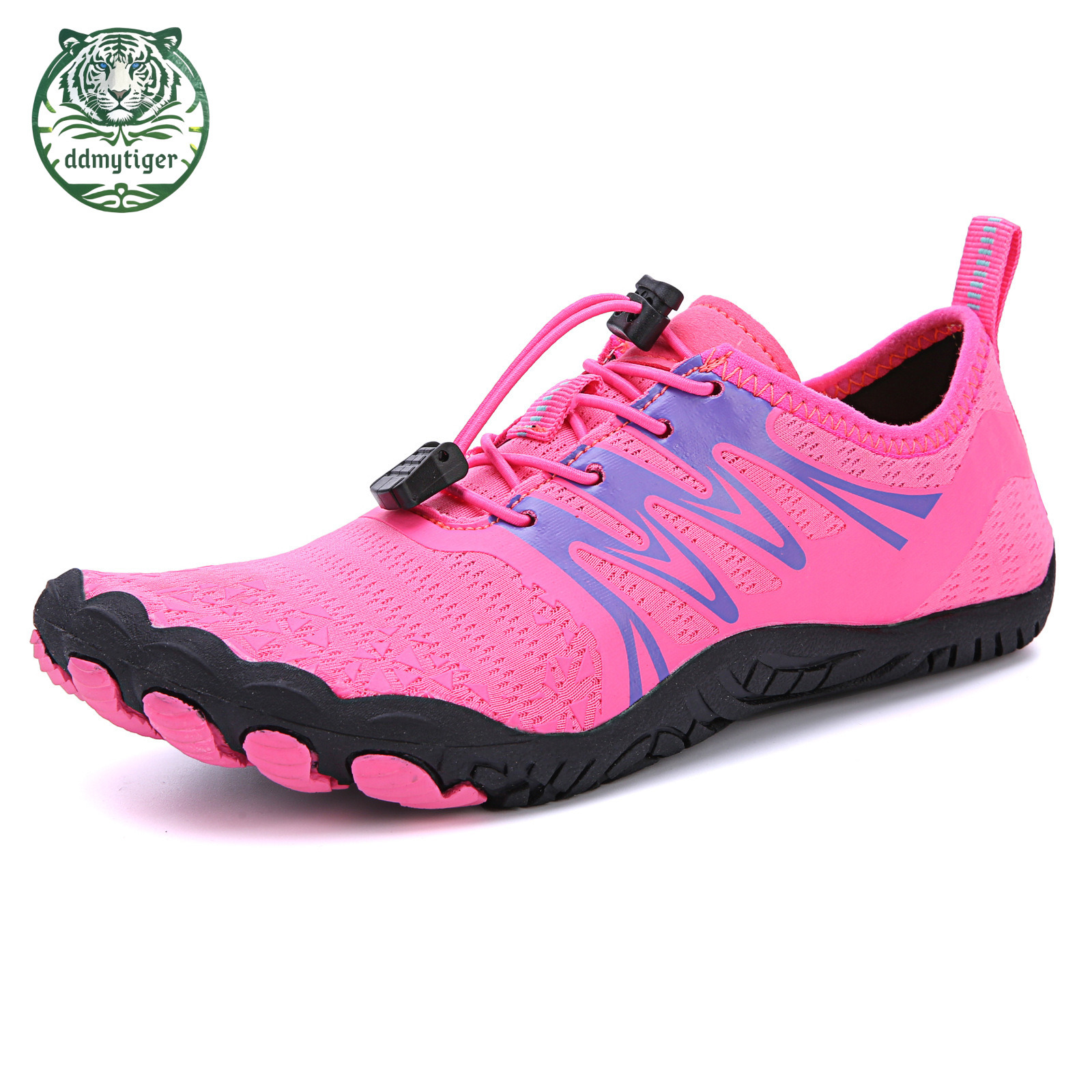 ddmytiger Outdoor Beach Five Finger Drifting and Hiking for Couples, Breathable Snorkeling Shoes, Fitness Sports Shoes A ddmythur
