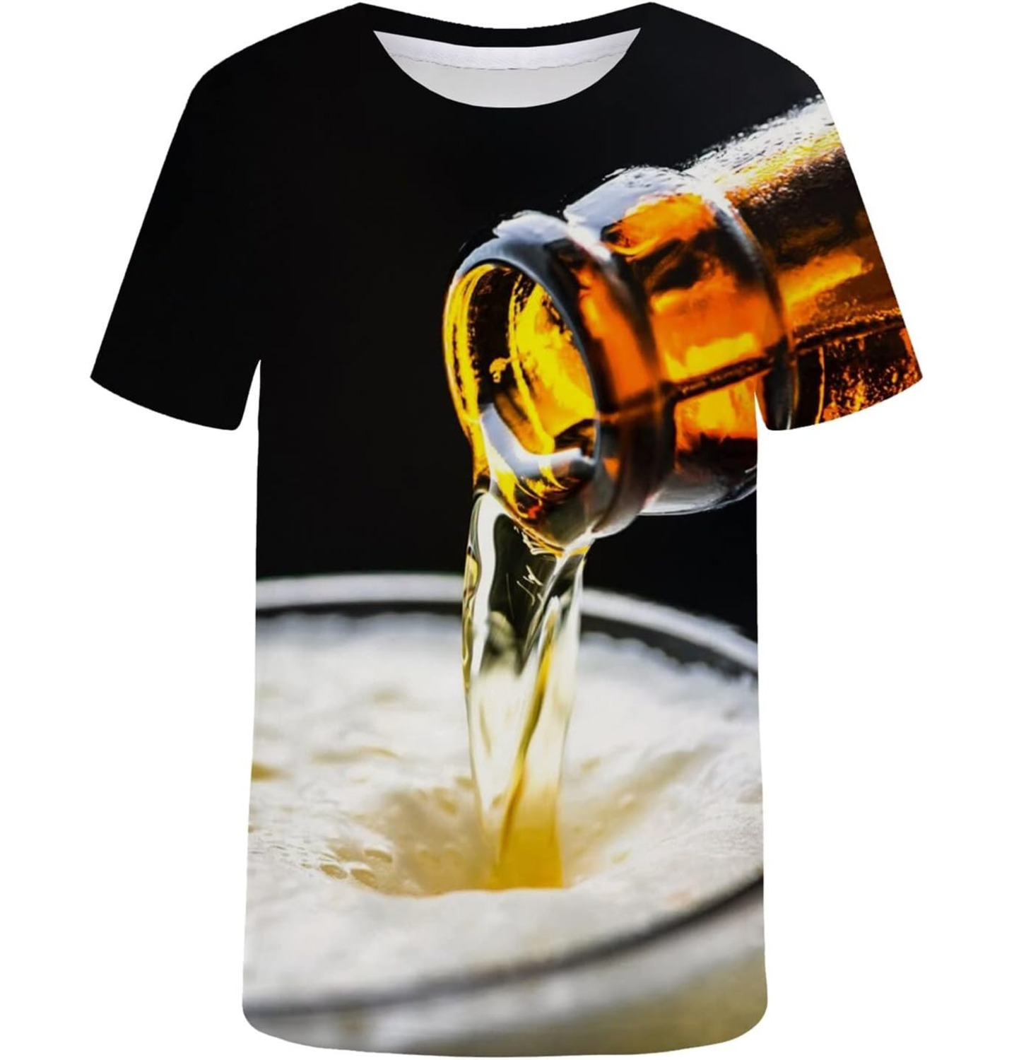 Mens T shirt Mens T-Shirt 3D Graphic Printing Tshirt Casual Short-Sleeved Round Neck Pullover Tees 2024 Personality Casual graphic tee Casual tops nic