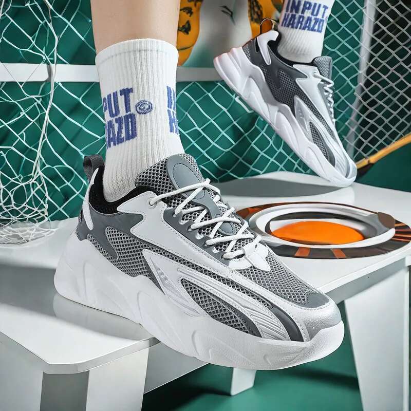 Sneaked 2024 Bot White Shoes For Men Stylish Loafers Best Selg Brand Men's Sneakers Slip Tennis Gym