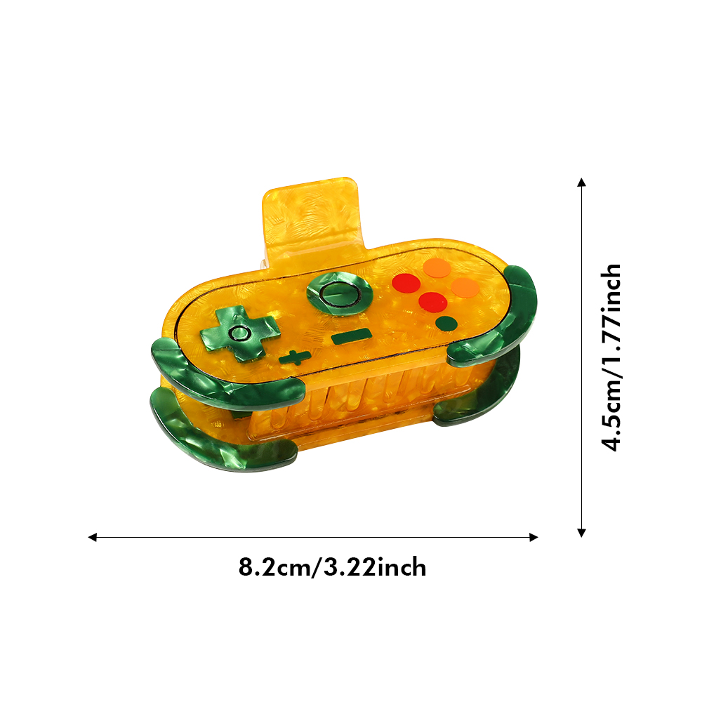 Hair accessories new game handle shark acetate scratch clip large hairpin back of the head plate hair shark clip hair grip