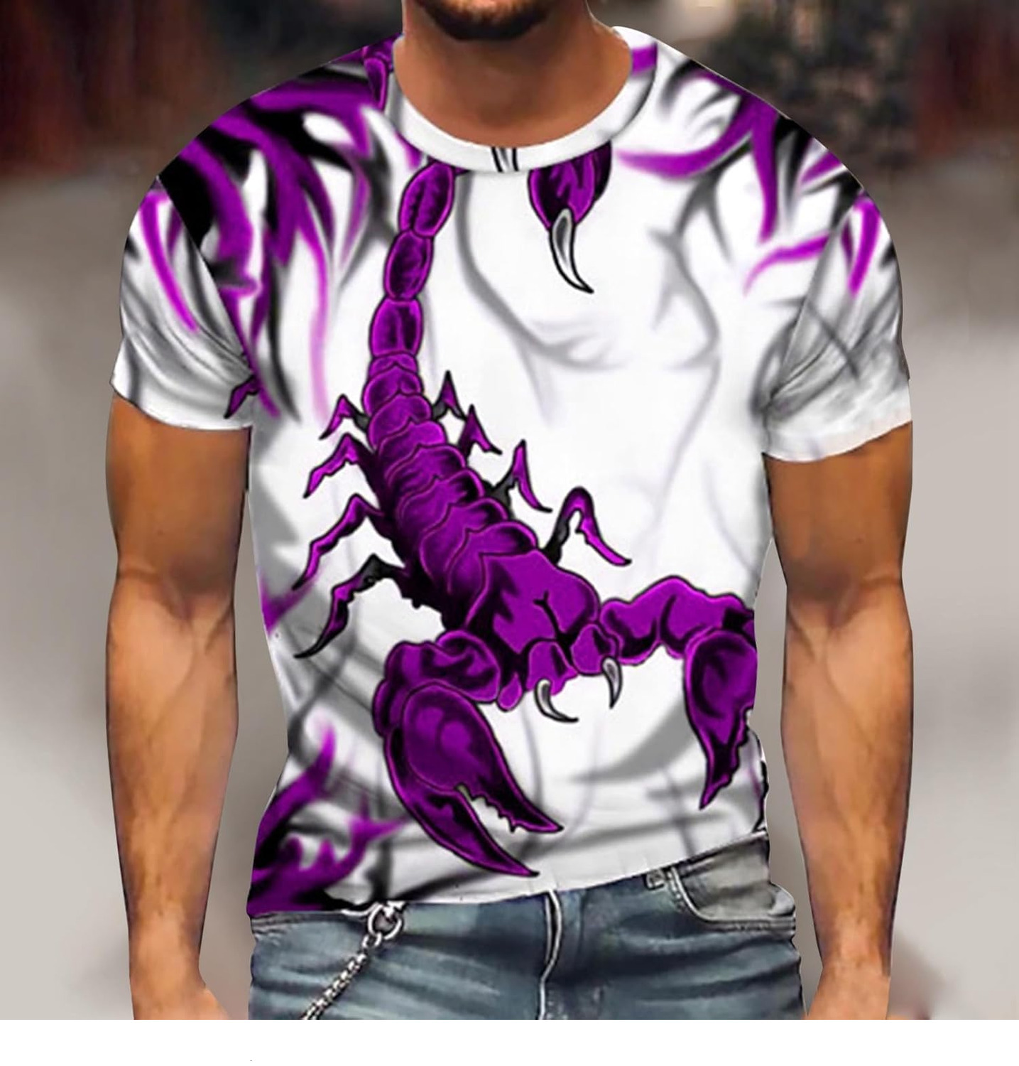 Mens T shirt Mens 3D Print Sports Casual T Shirt Short Sleeved Round Neck Short Sleeved T Shirt Mens Tall graphic tee Casual tops summer nice