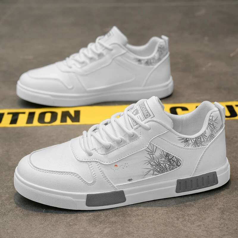 For Men Casual Bright Loafer Chaussires Winter Sneakers Low Sports Shoes Skor Tennis Height Increase High Quality 2024