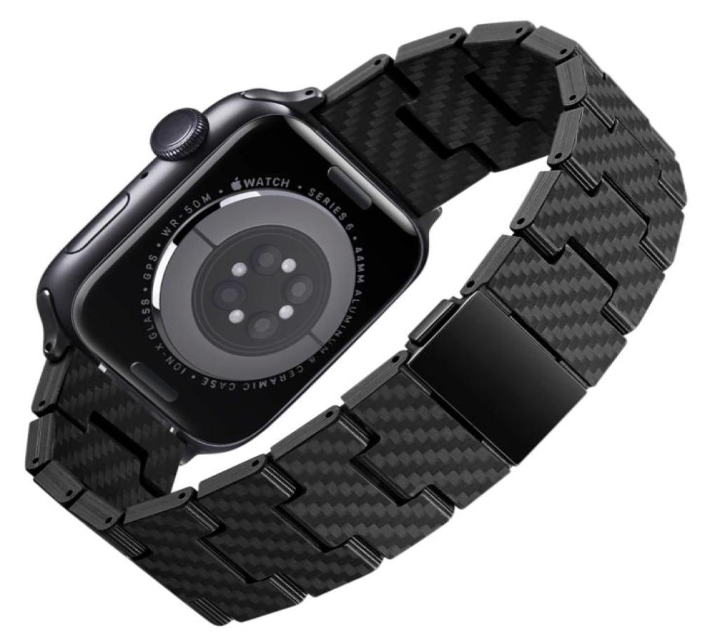 Carbon Fiber Strap For Watch Band 45mm 44mm 42mm 41mm 40mm 38mm Lightweight Link Bracelet belt iWatch Serie 3 4 5 64179571