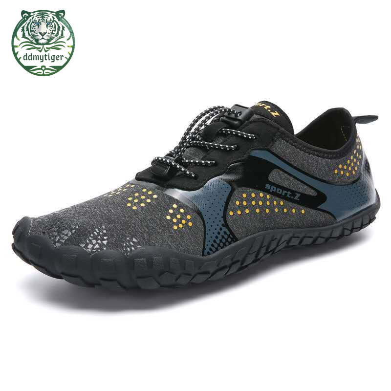 ddmytiger Outdoor and river tracing five finger hiking anti slip fishing water wading shoes, diving beach shoes A ddmythur