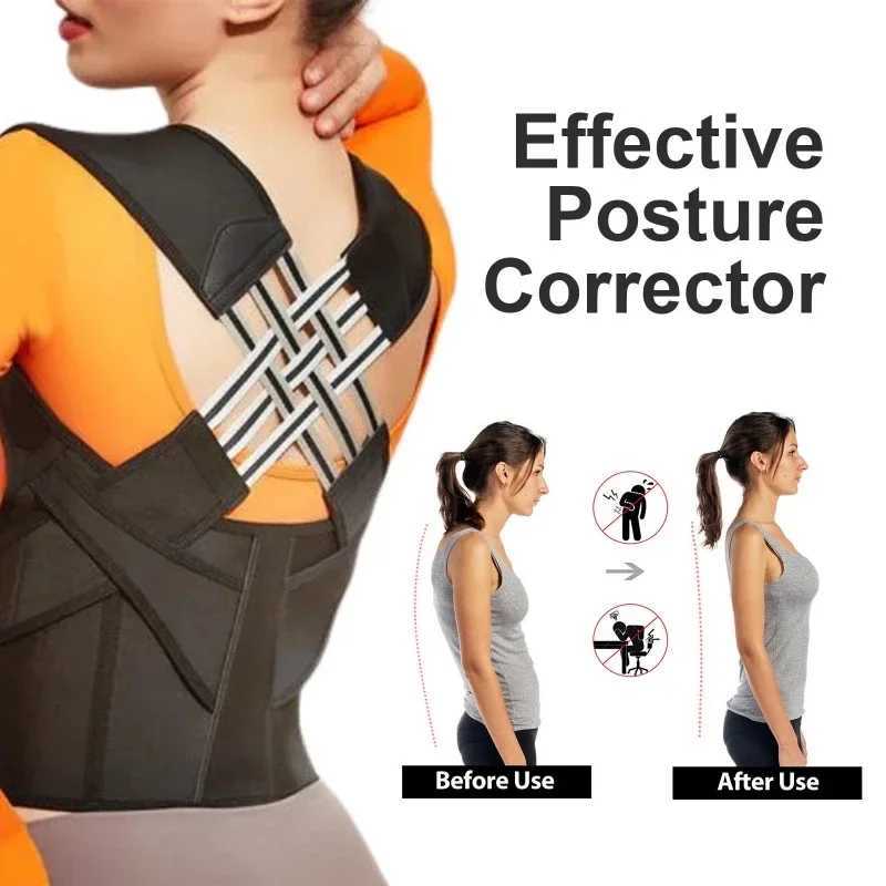 Adjustable shoulder strap for back posture corrector bracket suitable for students children women breathable and elastic back posture correction M2409