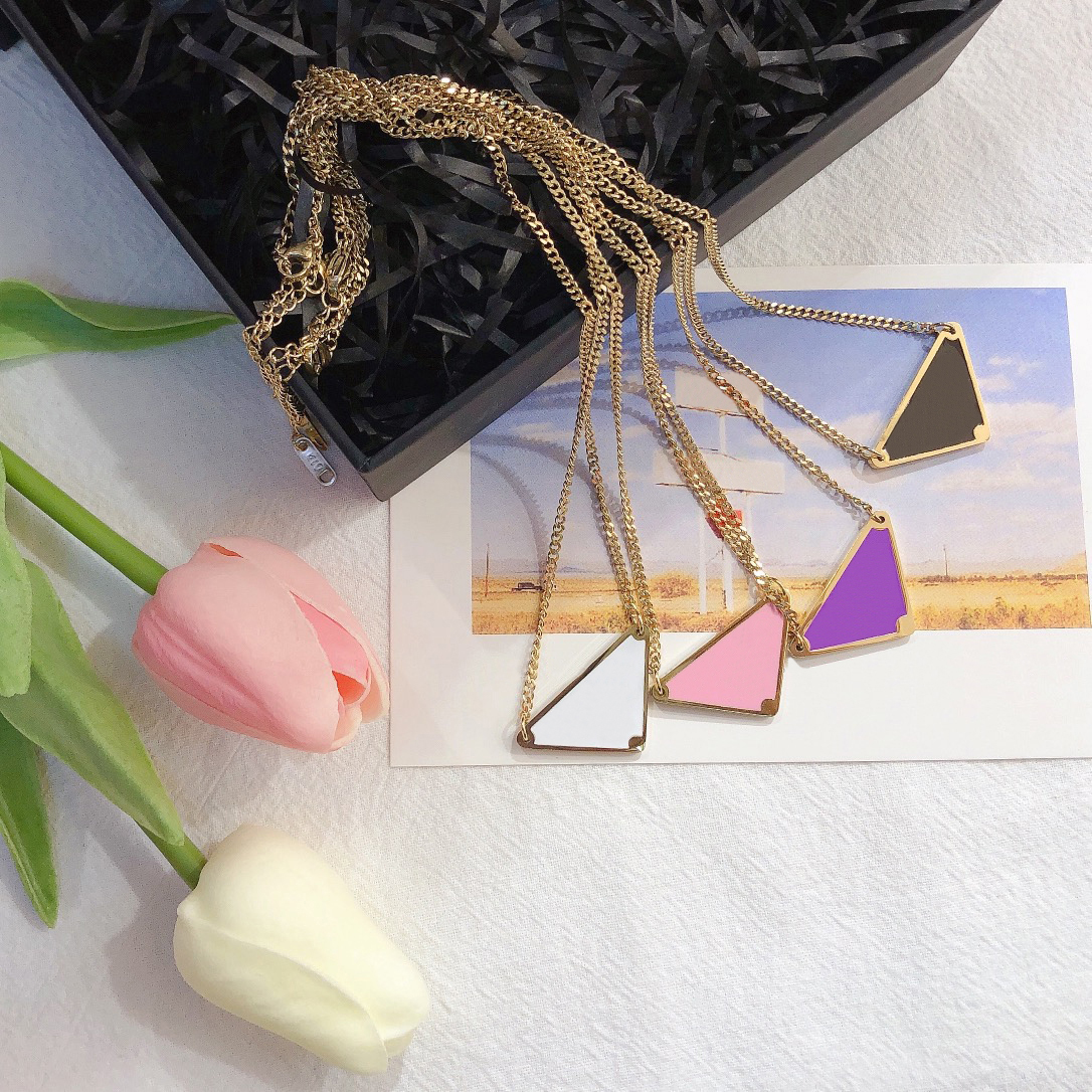 High End Fashion Pendant Necklace Boutique 18k Gold Plated 925 Silver Plated Designer High Quality Necklace Love Birthday Boutique Gift Necklace