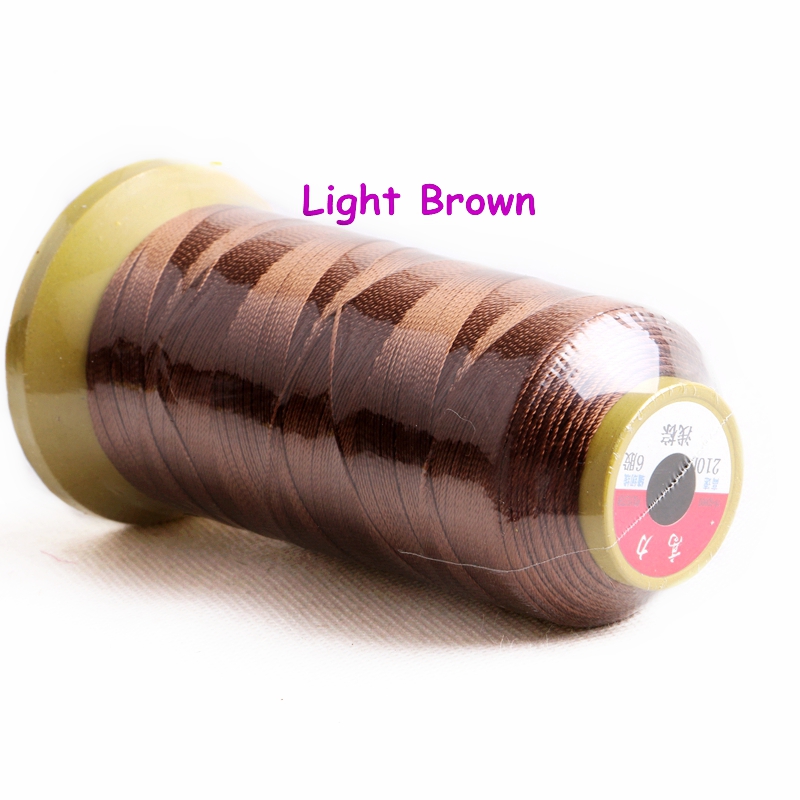 2000m Nylon weaving thread sewing thread for hair wefts clip hair professional hair extensions tools more colors