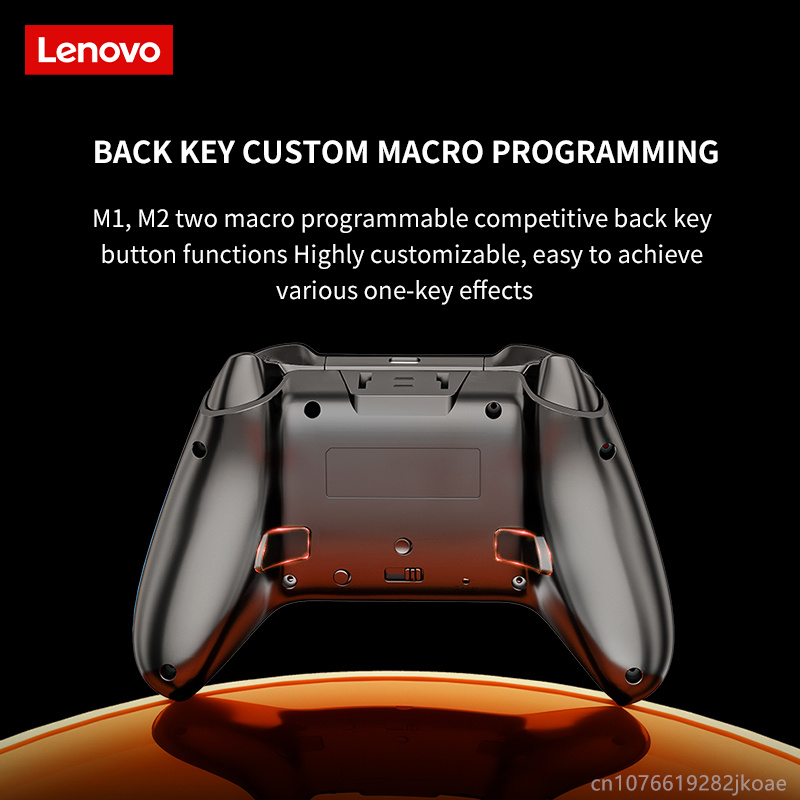 New Lenovo S03 Six Axis Gyroscope Dual Vibration Wireless Bluetooth Gamepad For Nintendo Switch TV PC Joystick Controller 800mAh