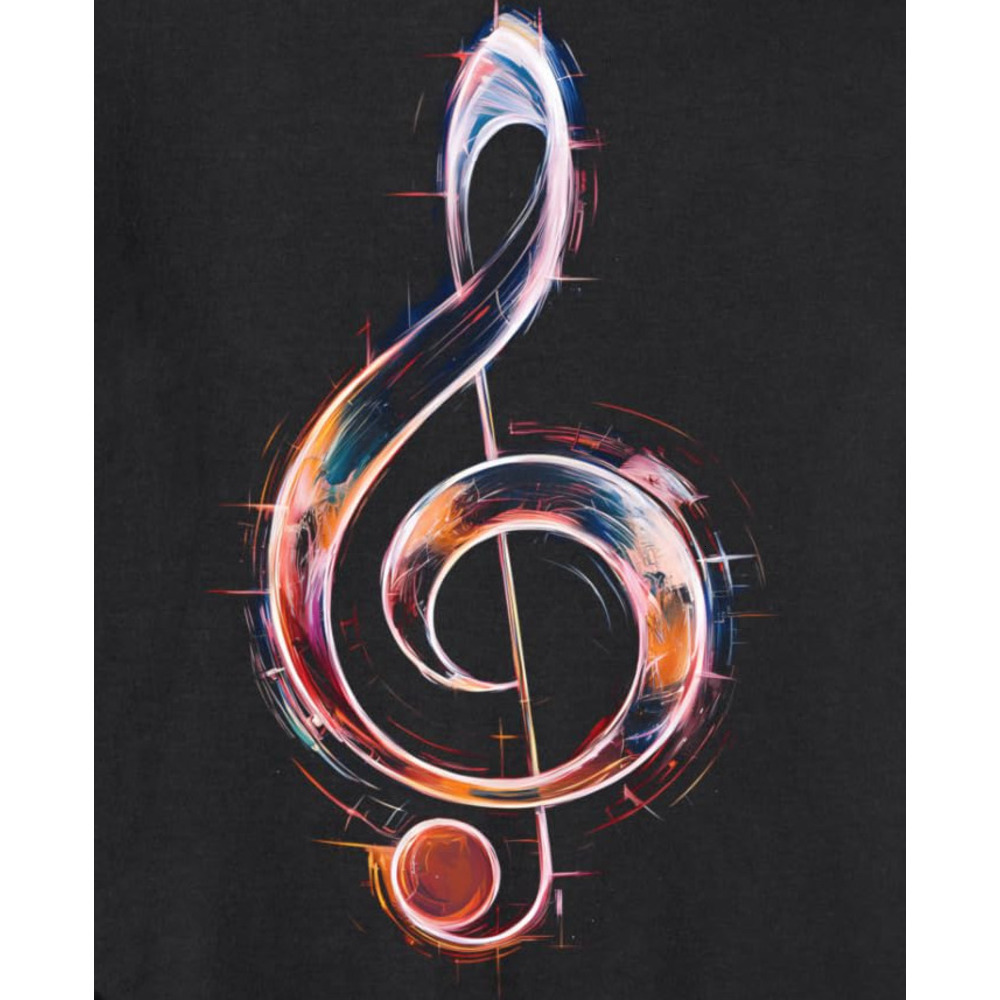 Long Sleeve Shirts for Men sweatshirt Music Note Treble Clef Musician Gifts Idea Graphic Tees Sweatshirt Streetwear Casual tops clothes