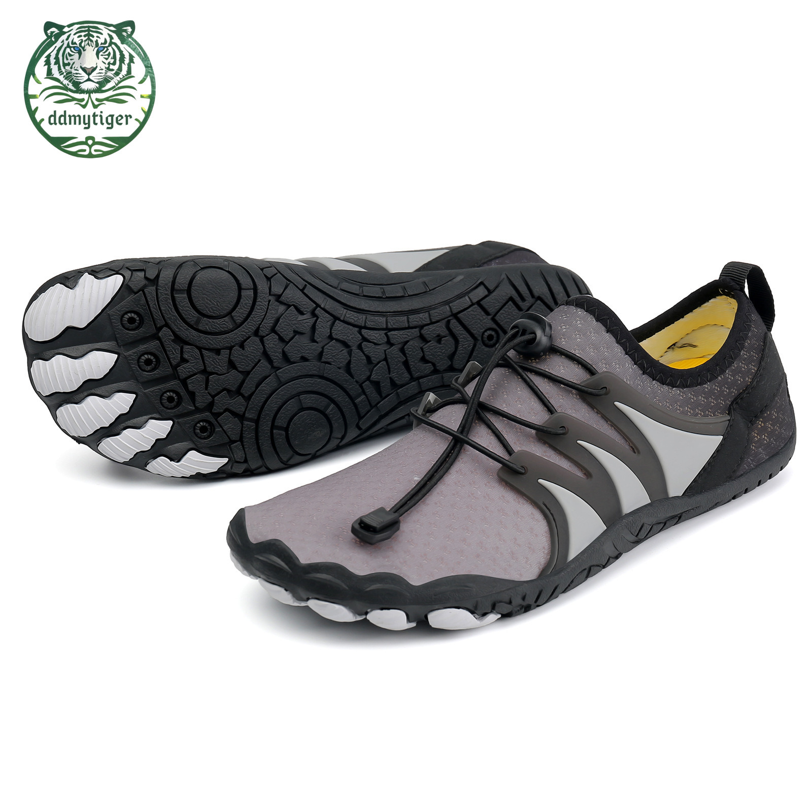 ddmytiger New Men's Outdoor Beach Diving Drifting and Surfing Women's Wading Shoes, Creek Tracing Barefoot Five toed Shoes A ddmythur