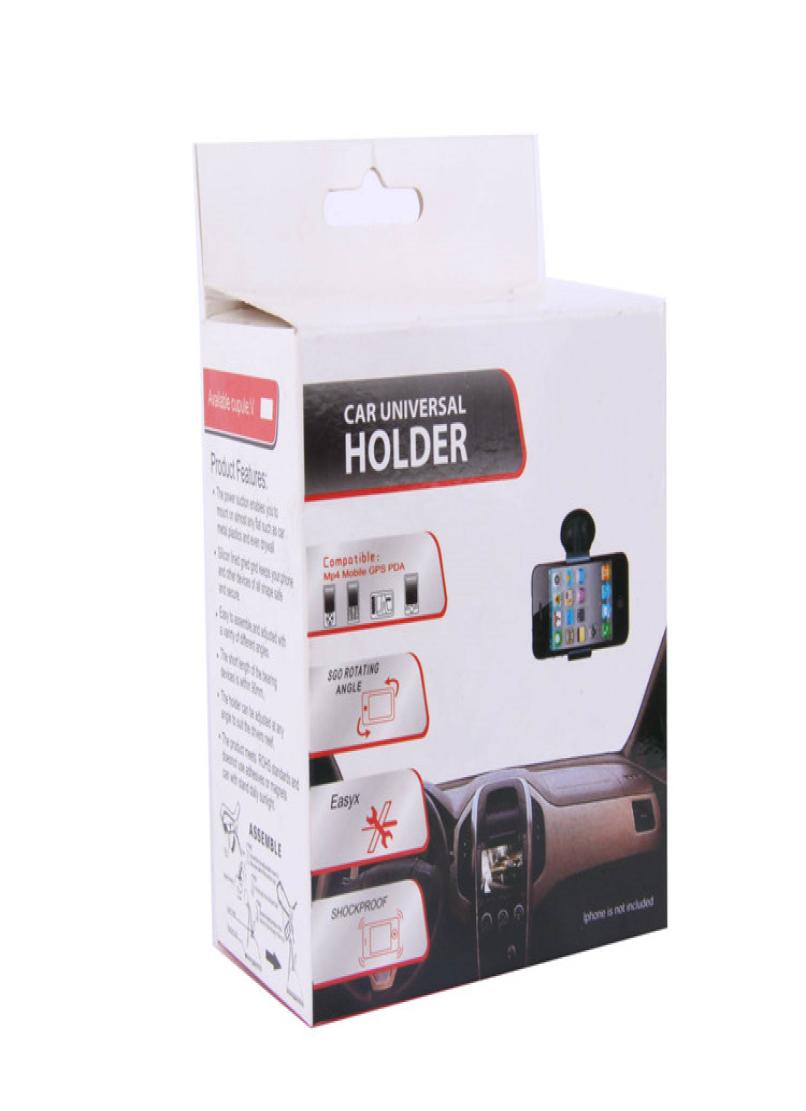 DHL30PCS Universal Cellphone Car Mount Holder Windshield Desktop Bracket Holders For Cell Phone Smartphone Samsung iPhone 2 247976